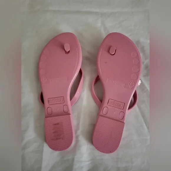 Melissa Pink Butterfly Sandals* - Picture 2 of 3